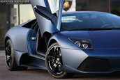 Sex on wheels: Murcielago LP640 Matte Blue