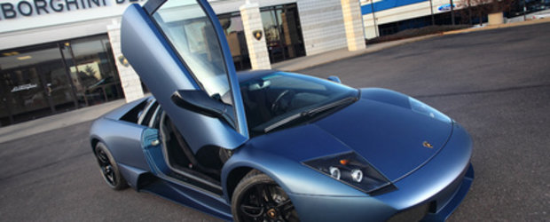 Sex on wheels: Murcielago LP640 Matte Blue