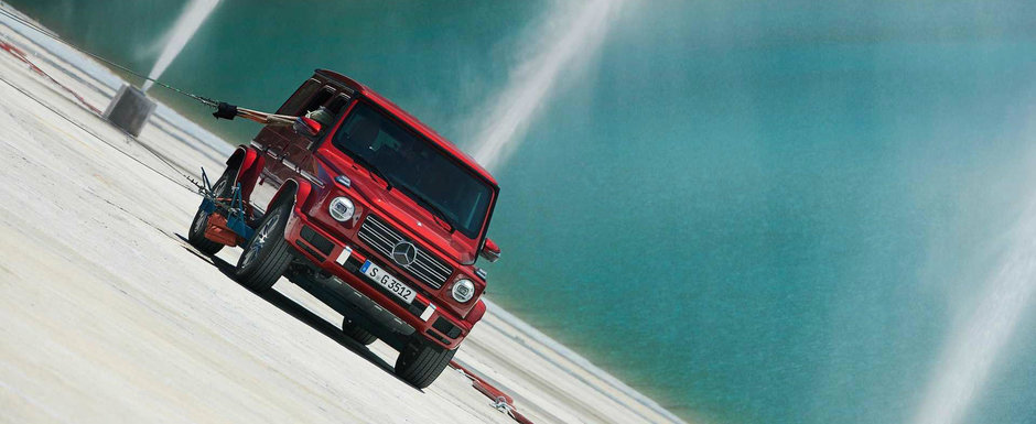 Sfideaza pana si GRAVITATIA! Uite un Mercedes G-Class cum traverseaza de-a lungul un BARAJ Sfideaza pana si GRAVITATIA! Uite un Mercedes G-Class cum traverseaza de-a lungul un BARAJ