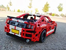 Shelby GT500 facut din piese Lego