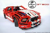 Shelby GT500 facut din piese Lego