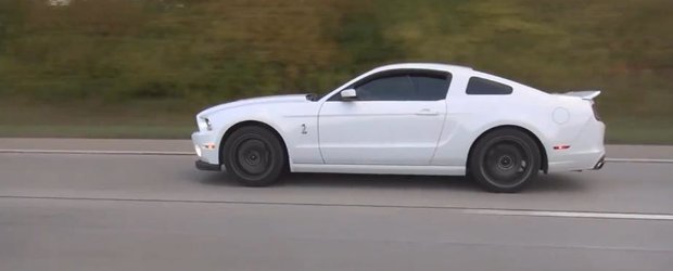 Shelby GT500 vs. Camaro ZL1: curse ilegale intre Muscle-Cars