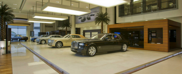 Showroom Rolls-Royce, deschis la Munchen de o companie romaneasca