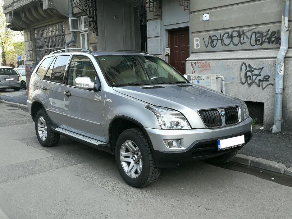 Shuanghuan CEO transformat in BMW X5 E53