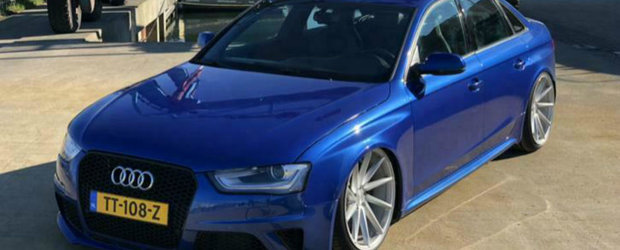 Si-a construit propriul Audi RS4 B8 sedan, iar acum vrea sa-l vanda pentru suma asta de bani