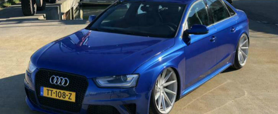 Si-a construit propriul Audi RS4 B8 sedan, iar acum vrea sa-l vanda pentru suma asta de bani Si-a construit propriul Audi RS4 B8 sedan, iar acum vrea sa-l vanda pentru suma asta de bani