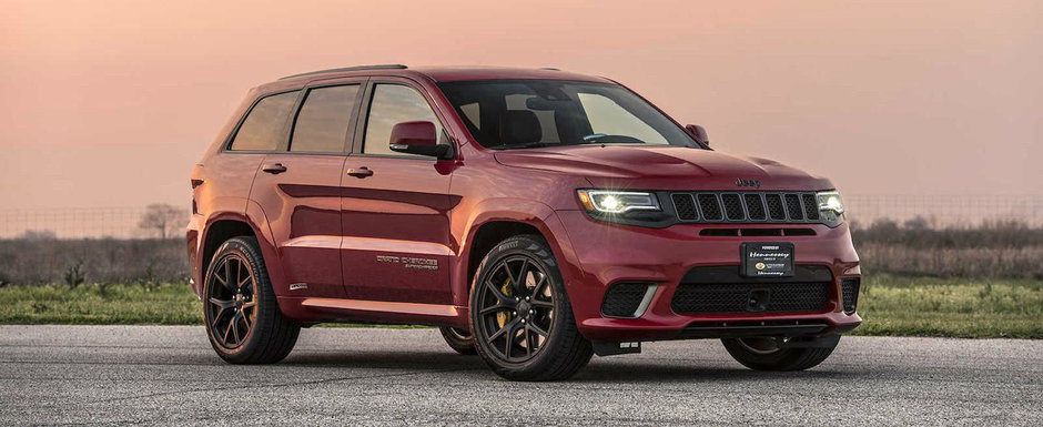 Si-a luat un Grand Cherokee Trackhawk insa cei 707 cai nu i-au fost de ajuns. Cati are acum