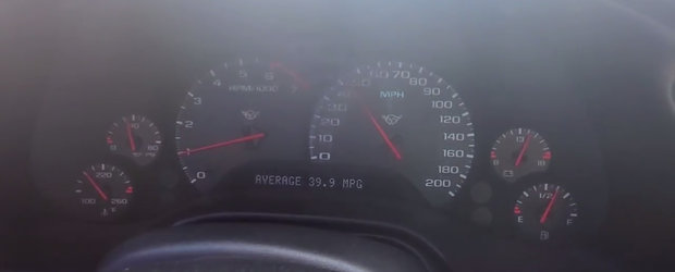 Si-a tunat masina cu motor V8 ca sa consume mai putin. Cat a scos dupa un drum de 500 de KM