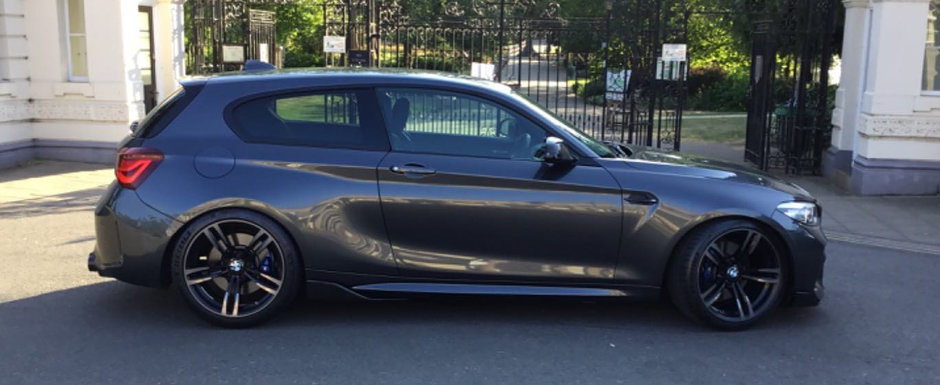 Si-a tunat vechiul BMW Seria 1 cu piese de M2, iar acum conduce o masina unica in lume. POZE REALE Si-a tunat vechiul BMW Seria 1 cu piese de M2, iar acum conduce o masina unica in lume. POZE REALE
