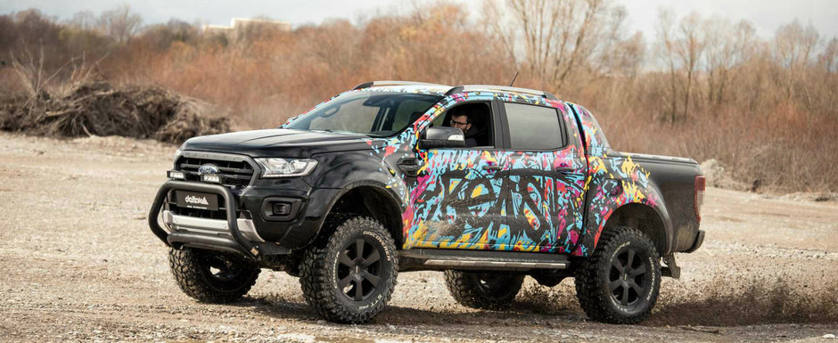 Si mai multa prezenta in off-road pentru Ford Ranger. Modificarile propuse de nemti pentru camioneta americana