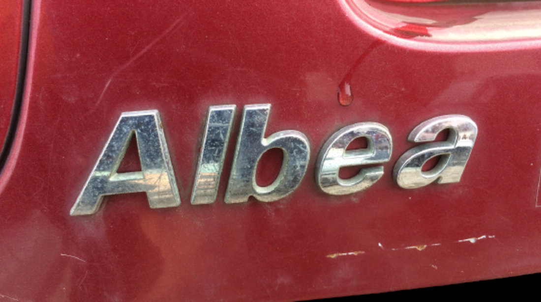 Sigla ALBEA Fiat Albea [2002 - 2012] Sedan 1.2 MT (80 hp) 12V