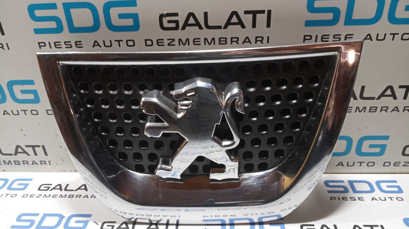 Sigla Emblema Grila Fata Peugeot 3008 / 2008 - 2016 Cod 9685973077 [M4564]