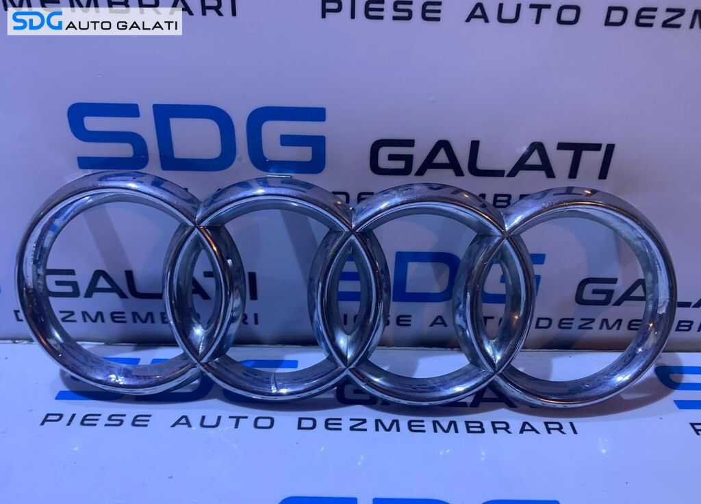 Sigla Emblema Grila Spoiler Bara Fata Audi A8 D3 2004 - 2010 Cod 4E0853605AA