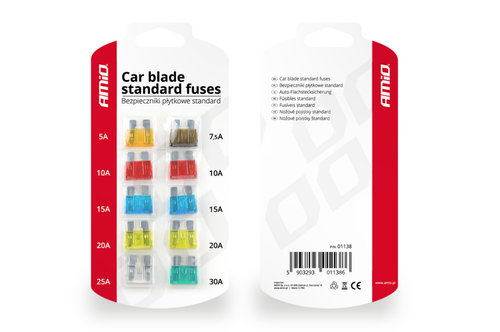 Siguranță Standard 10 Puncte Blister Amio 01138
