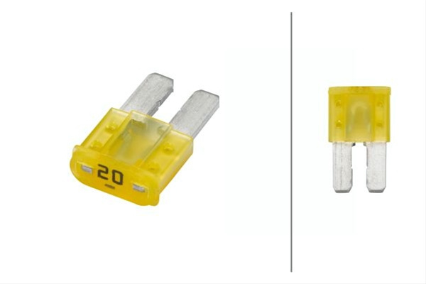 Siguranta 20a Tip Micro2 (se Factureaza Cate 5 Buc) Hella 8JS 218 229-042