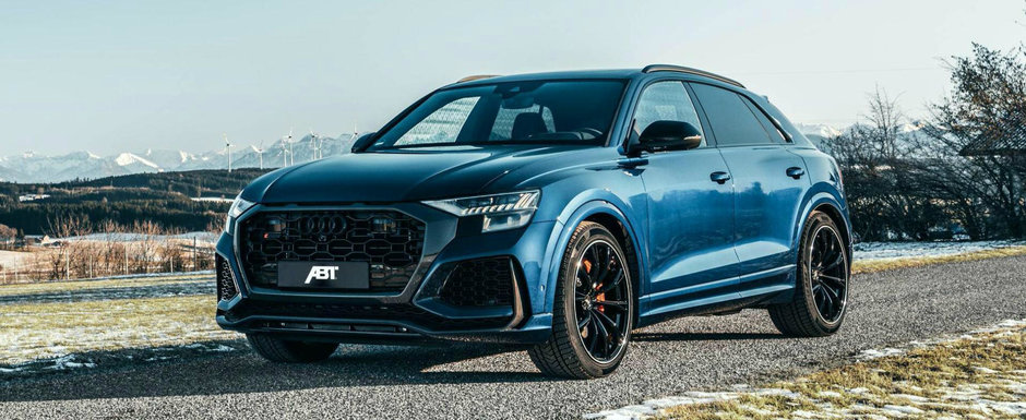 Siguranta de SUV si performante de supercar. Noul AUDI RS Q8 tunat de ABT face suta in 3.5 secunde