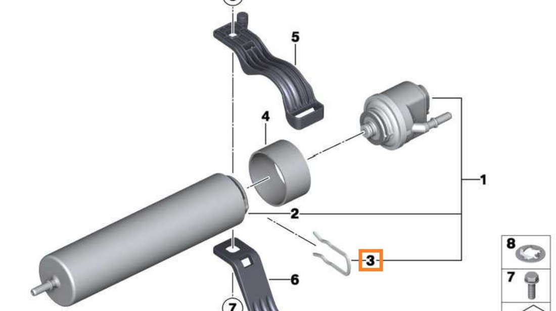 Siguranta Filtru Combustibil Oe Bmw 13327789220