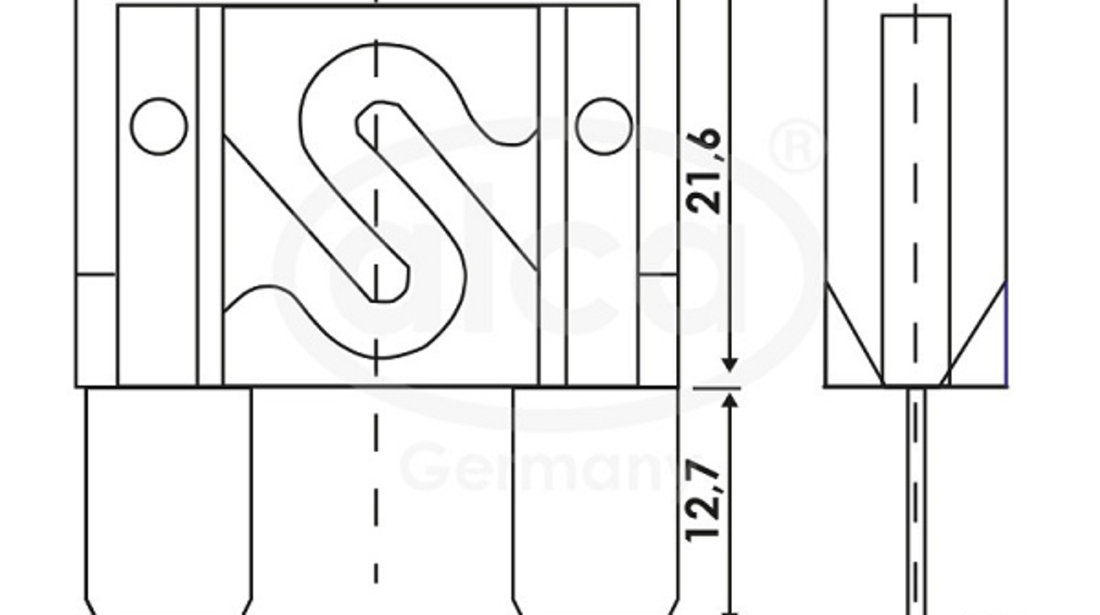 SIGURANTA FUZIBILA MAXI 30A 663000 ALCA