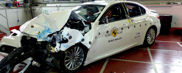 Siguranta italiana: Alfa Romeo Giulia rezista testelor Euro NCAP si obtine punctaj maxim