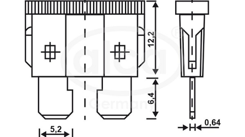 SIGURANTE FUZIBILE STANDARD 10A SET 5 BUC 690300 ALCA