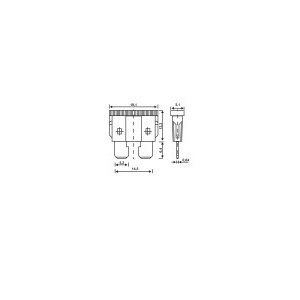 SIGURANTE FUZIBILE STANDARD 20A SET 100 BUC 693000 ALCA