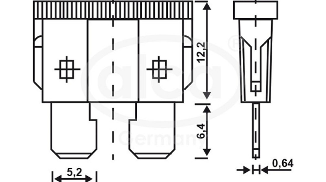 Sigurante Fuzibile Standard 20a Set 5 Buc Alca 690500