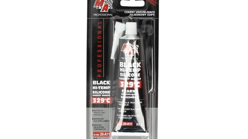 Silicon negru pentru motor, MA Professional 85g cod intern: MA 20-A11
