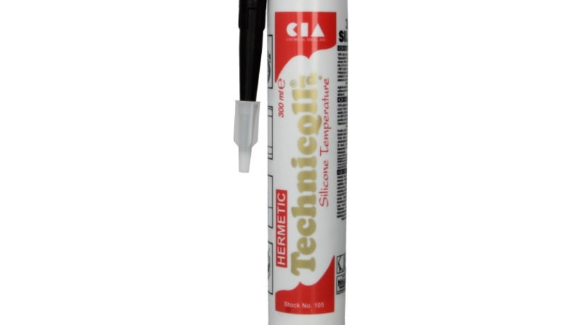 Silicon negru pentru motor, Technicqll 300ml cod intern: TE S-686 300 ML