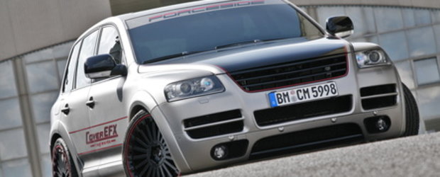 Silver bullet: VW Touareg W12 by CoverEFX