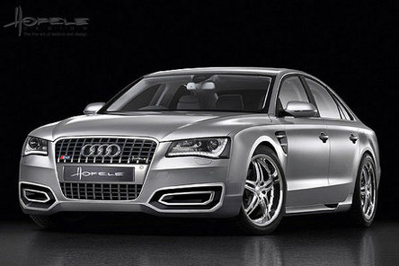 Silver Story: Audi A8 by Hofele Design