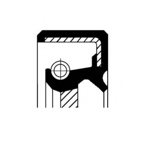 Simering, arbore cotit MITSUBISHI PAJERO II Canvas Top (V2_W, V4_W) (1990 - 2000) CORTECO 19016511B ...