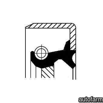 Simering, arbore cotit OPEL COMBO (71_) 