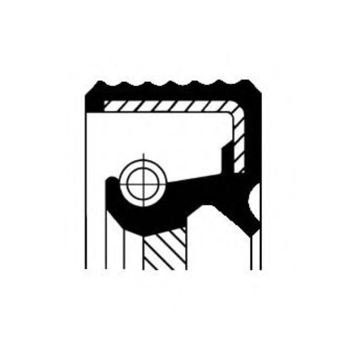 Simering, arbore cotit TOYOTA HILUX II pick-up (LN8, RN5, LN6, YN6, YN5, LN5, RN6) (1983 - 2005) COR...