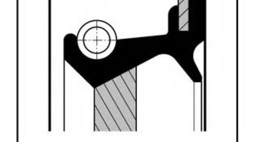 Simering, arbore cotit VW GOLF III Variant (1H5) (1993 - 1999) ELRING 829.056 - produs NOU