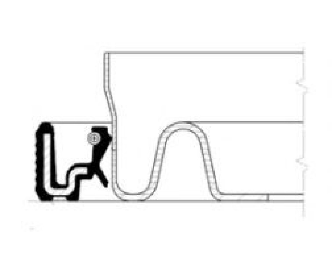 Simering, arbore cotit VW POLO (6N2) (1999 - 2001) CORTECO 20033462B piesa NOUA