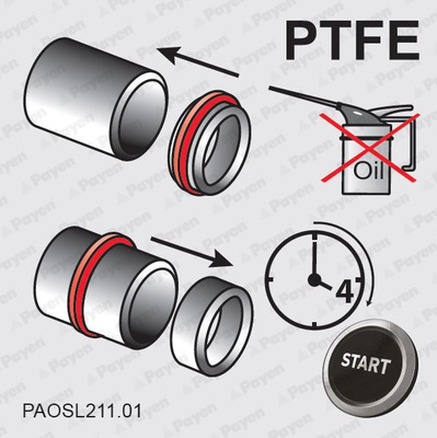 Simering, ax cu came partea fata (NA5457 PAYEN) DACIA,RENAULT,SAMSUNG
