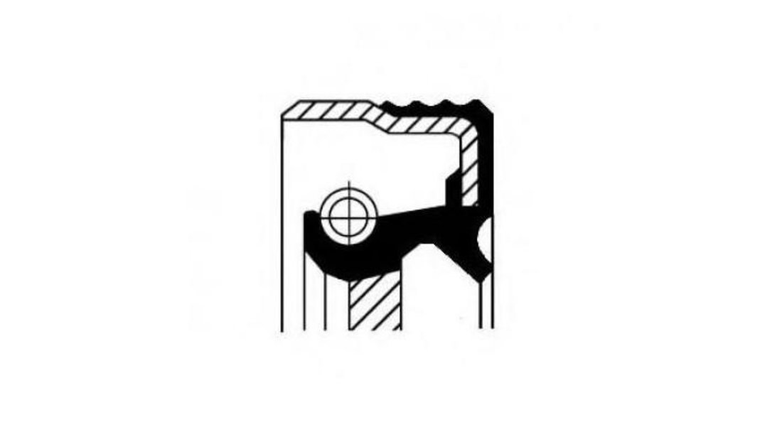 Simering cutie automata Iveco DAILY III caroserie inchisa/combi 1997-2007 #2  