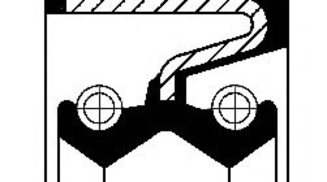 Simering, cutie de transfer MERCEDES M-CLASS (W163) (1998 - 2005) CORTECO 19033802B piesa NOUA