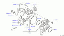 Simering grup cutie transfer Nissan X-Trail II (po...