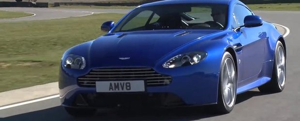Simfonia unui motor V8 - Aston Martin Vantage S