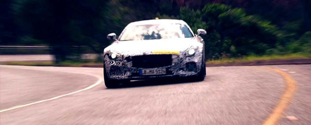 Simfonie in V8 biturbo: Viitorul AMG GT ne incanta auzul cu un nou concert