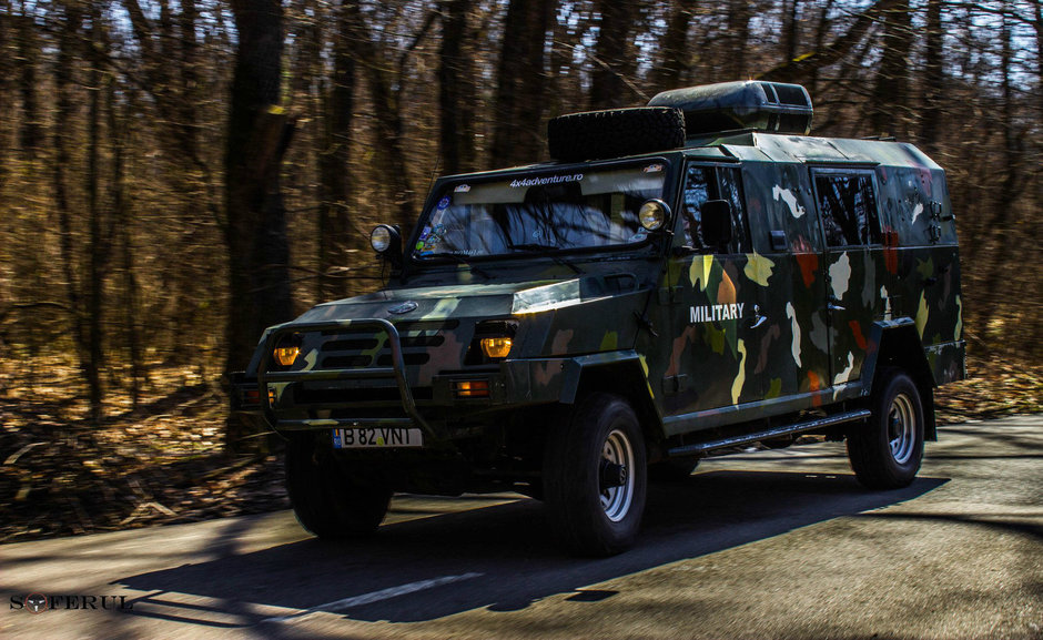 Singurul ARO Dragon blindat din Romania este masina ideala pentru invazia zombie Singurul ARO Dragon blindat din Romania este masina ideala pentru invazia zombie