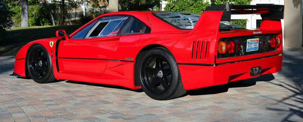 Singurul Ferrari F40 LM street-legal se vinde pentru 1.25 milioane dolari