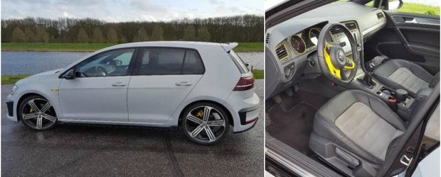 Singurul 'VW Golf R400' din lume a fost scos la vanzare. Cum arata si cat costa masina germana