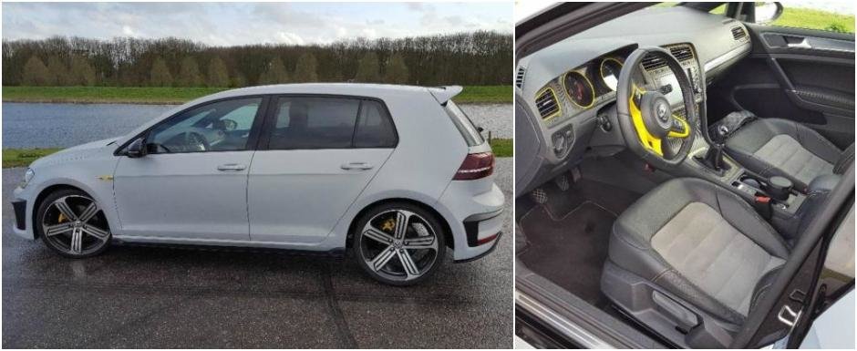 Singurul 'VW Golf R400' din lume a fost scos la vanzare. Cum arata si cat costa masina germana