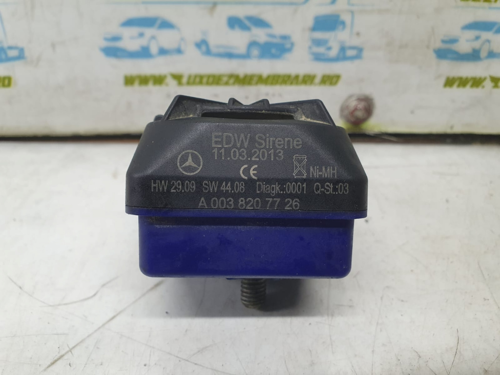 Sirena alarma A0038207726 Mercedes-Benz CLS-Class C218/X218 [2011 - 2014]
