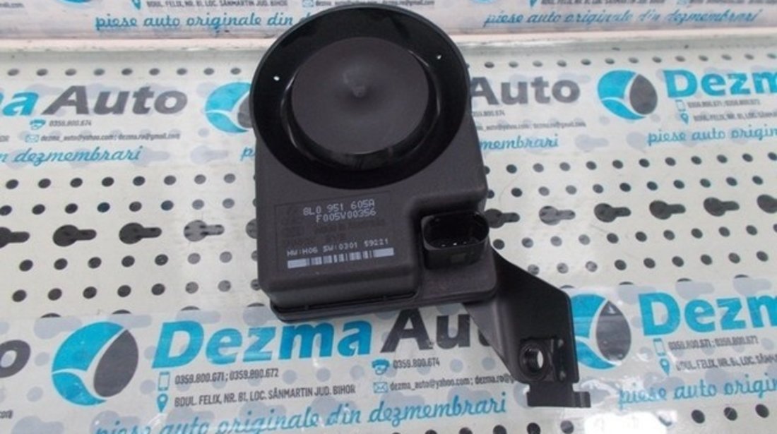 Sirena alarma Audi A4 8EC, cod 8L0951605A