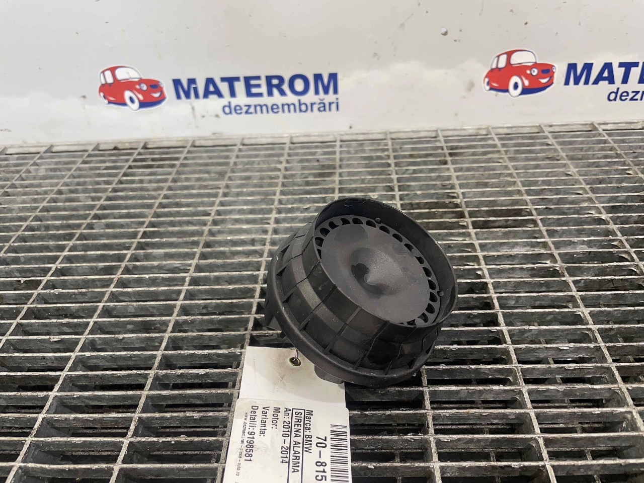 SIRENA ALARMA BMW SERIA 5 F 11 - - (2010