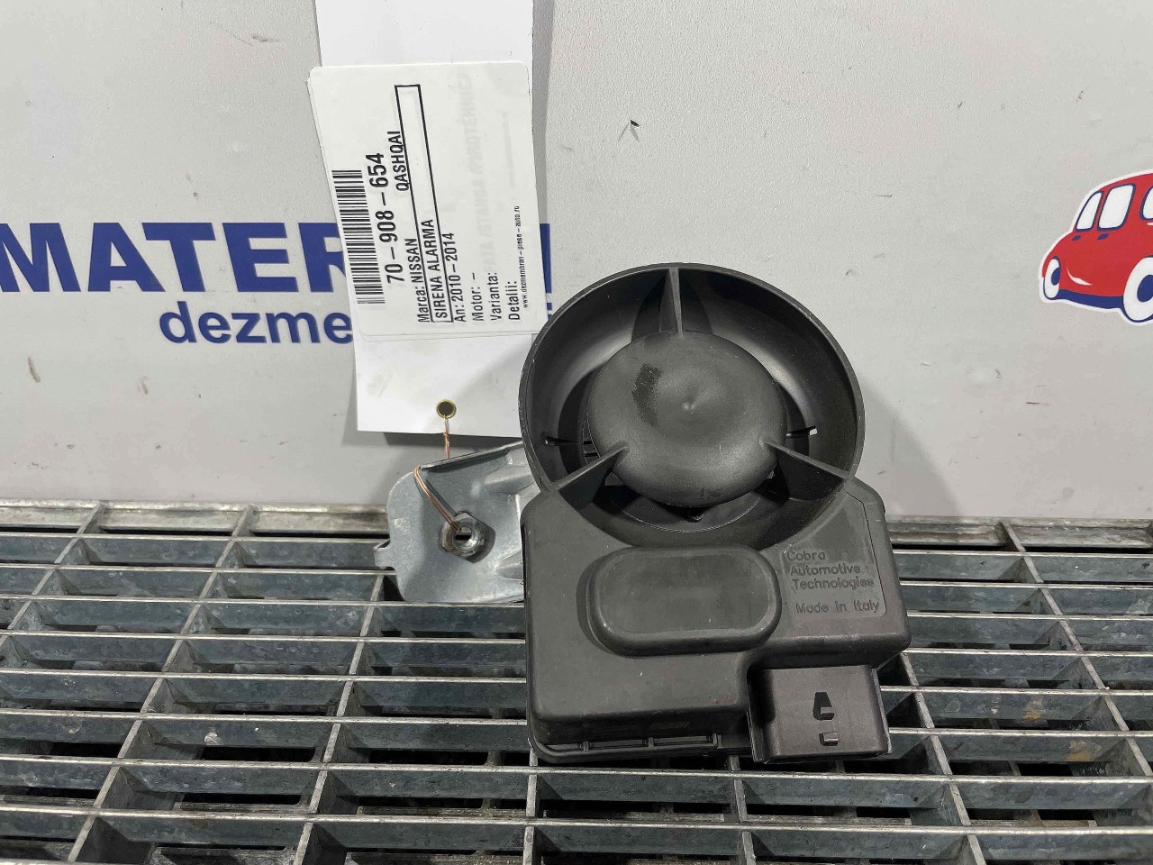 SIRENA ALARMA NISSAN QASHQAI QASHQAI - - (2010 2014)