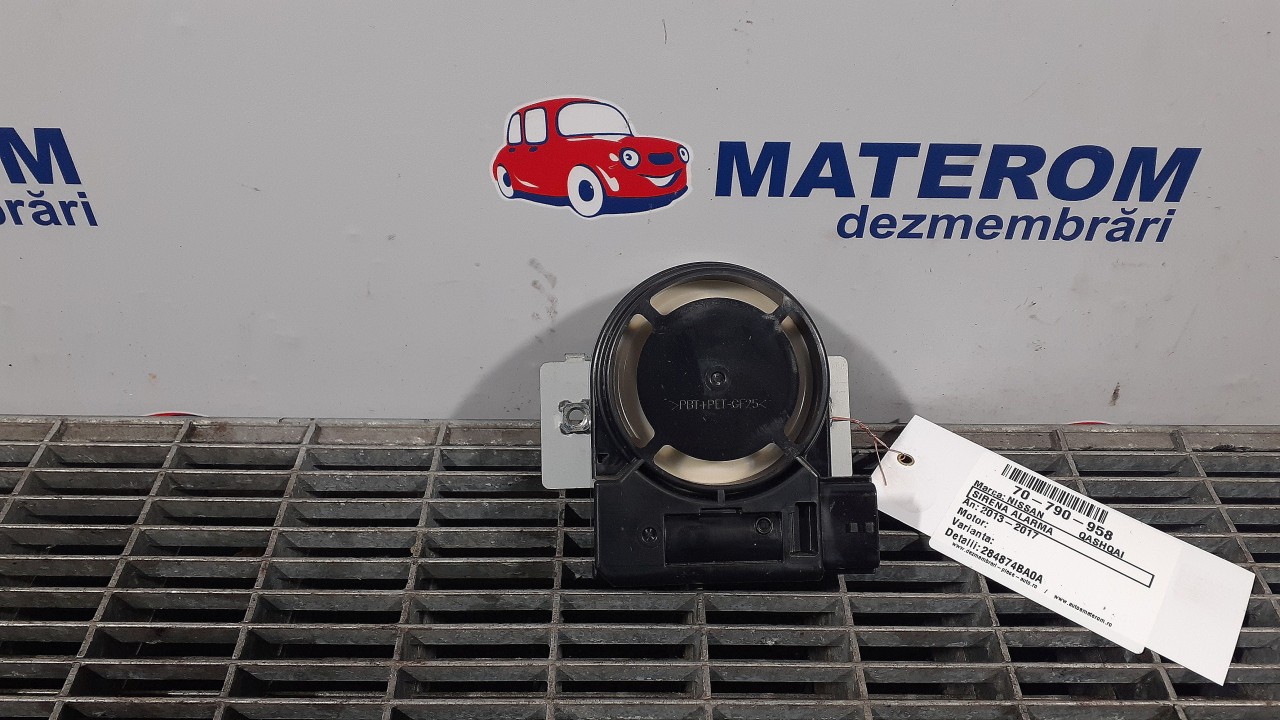 SIRENA ALARMA NISSAN QASHQAI QASHQAI - - (2013 2017)